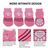 Unique Bargains  Dogs Cats Socks Non-Slip Indoor Paw Protection 4 Pcs - 2 of 4