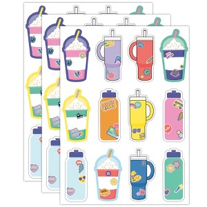 Carson Dellosa Education We Stick Together Cups & Water Bottles Cut-Outs, 36 Per Pack, 3 Packs - 1 of 4