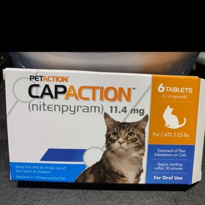 Capaction Flea Treatment For Cats 2 25lbs Target