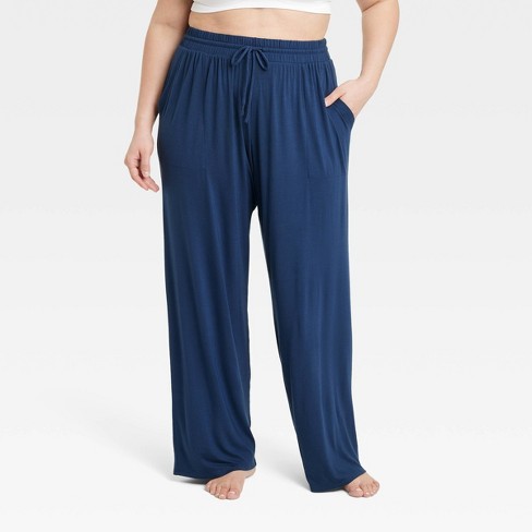 Women's Beautifully Soft Pajama Pants - Stars Above™ Navy Blue 2X