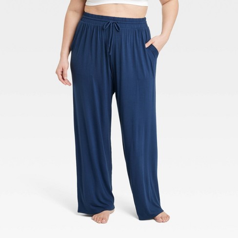 Women's Beautifully Soft Pajama Pants - Stars Above™ Navy Blue 3X