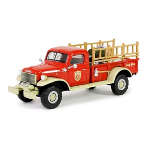 1/64 1946 Dodge Power Wagon Fire Truck Smokey Bear Series 3 Greenlight 38060-A - 1 of 3