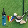 Unique Bargains Neoprene Waist-Mounted Lightweight Golf Ball Carry Bags 2 Pcs - 4 of 4