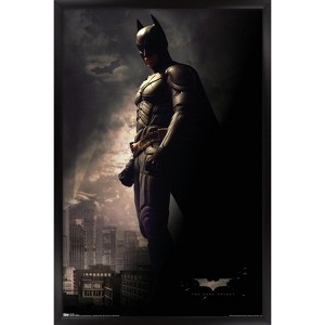 Trends International DC Comics Movie - The Dark Knight - Batman in the Shadows Framed Wall Poster Prints - 1 of 4