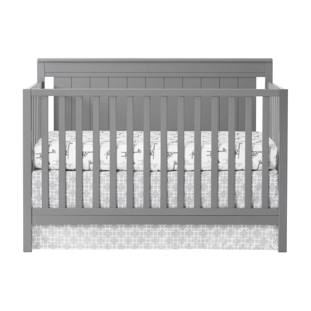 Oxford Baby Lazio 4-in-1 Convertible Crib - Dove Gray -  81322116