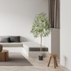 VEVOR Artificial Olive Tree, 5 FT Tall Faux Plant, Secure PE Material & Anti-Tip Tilt Protection Low-Maintenance Plant, for Home Office,Green - 2 of 4
