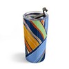 DorisciciArt autumn stripes Travel Mug 20 oz Stainless Steel Travel Mug - Deny Designs - 2 of 4
