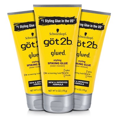 Got2B Styling Spiking Hair Glue - 3pk/18oz