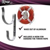 Kemp Ring Buoy J-Hook Mount Bracket - 2 of 3