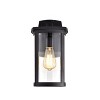Chloe Lighting Quill Transitional 1 Light Textured Black Outdoor Wall Sconce 14" Height - 2 of 4