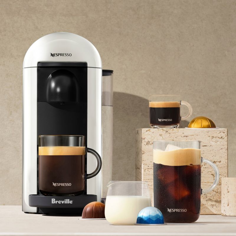 Nespresso VertuoPlus Single-Serve Coffee Maker and Espresso Machine by Breville, White - Hearth &#38; Hand&#8482; with Magnolia, 3 of 15