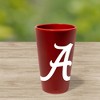 NCAA Alabama Crimson Tide Silicone Pint Glass - 16oz - 3 of 3