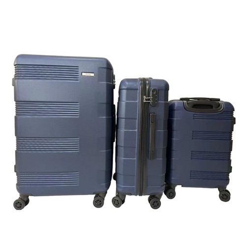 Polli Abs Hard Shell Lightweight 360 Dual Spinning Wheels Combo Lock 28,  24, 20 3 Piece Luggage Set : Target