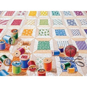 Sunsout Spools 1000 pc   Jigsaw Puzzle 24218 - 1 of 4