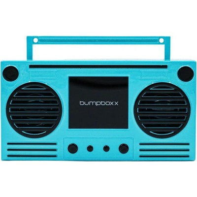 Microboom Speaker Boombox Bluetooth, Bumpin Blue