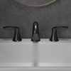 5-Inch Widespread Bathroom Sink Faucet - 2-Handle Low Arc Vanity Faucet | 3-Hole Basin Faucet with Pop-Up Drain & cUPC Water Supply Lines - 3 of 4