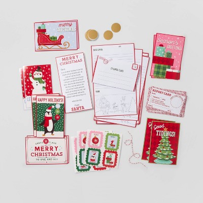 Santa Pen Pal Kit - Wondershop™