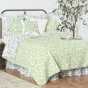 C&F Home 26" x 26" Boxwood Abbey Green Garden Cotton Euro Sham - Machine Washable - 2 of 4