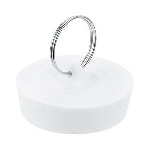 Unique Bargains Bathroom Kitchen Laundry Rubber Hanging Ring Sink Bathtub Drain Stoppers - 1 of 4