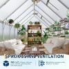 Greenhouse for Outdoors, Heavy-Duty Walk-In Greenhouse Kit with Quick Setup Frame, Roof Vent & Reinforced Structure for Garden Backyard - 3 of 4