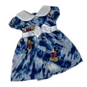 Doll Clothes Superstore Mickey Dress Fits 15-16 Inch Baby And Cabbage Patch Kid Dolls - 1 of 4