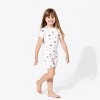 Bellabu Bear Kids Baseball Bamboo Kids Pajama Short Set - 3 of 4