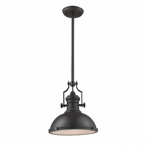 Elk Home Chadwick 1 - Light Pendant in  Matte Black - 1 of 3