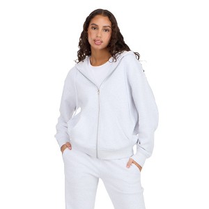 Avia Women's and Women's Plus Fleece-Lined Quarter-Zip Pullover, Sizes