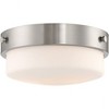 Craftmade Lighting Oak Street 2 - Light Flush Mount in  Brushed Polished Nickel - 3 of 3