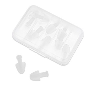 Unique Bargains Mushroom-shaped Swimming Ear Plugs 5 Pair - 1 of 4