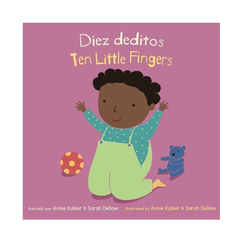 Diez Deditos/Ten Little Fingers - (Baby Rhyme Time (Spanish/English)) (Board Book), 1 of 2