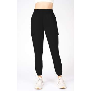Yogalicous Womens Lux Avenue Side Pocket Jogger - Lily Pad - Medium : Target