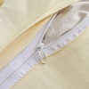REGALWOVEN Cotton Modern Soft Cozy Throw Pillow Covers with Scalloped Wavy Edge Designs for Home Decor 18 x 18 Inch 2 Pcs - 3 of 4