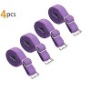 Allegra K Women's Stretchable Shoulder Bra Straps Adjustable Elastic Straps 2 Pairs - 2 of 4