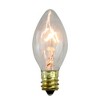 Northlight Transparent C7 Incandescent Christmas Replacement Bulbs - Clear - Pack of 25 - 2 of 3
