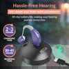 MEDca Digital Hearing Aid Amplifier Set, Premium Rechargeable Behind The Ear Personal Sound Amplification Device, for Adults and Seniors - 3 of 4