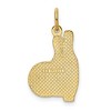 Black Bow Jewelry 14k Yellow Gold Bowling Pins and Ball Pendant - 3 of 4