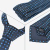 INSPIRE CHIC Men's Adjustable Regular Fit Satin Necktie - 3 of 4
