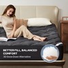 Itopfox King Mattress Topper, Viscose Bamboo Soft Pillow Top Pad, Thick Cover for Back Pain Relief with Deep Pocket - 4 of 4