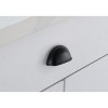 Elegant Lighting Atticus 3" Center to Center Matte Black Cup Bar Pull Multipack (set of 10) - 3 of 4