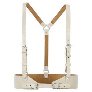 INSPIRE CHIC Women's Punk Waist Leather Strap Body Harness Gothic Wide Belts 1Pc - 1 of 4