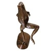Design Toscano Giant Leaping, Spitting Frog Cast Bronze Garden Statue - 2 of 4