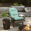 ARDEN Plush Modern Tufted Rocking Chair Cushion, Set of 2 - 2 of 4