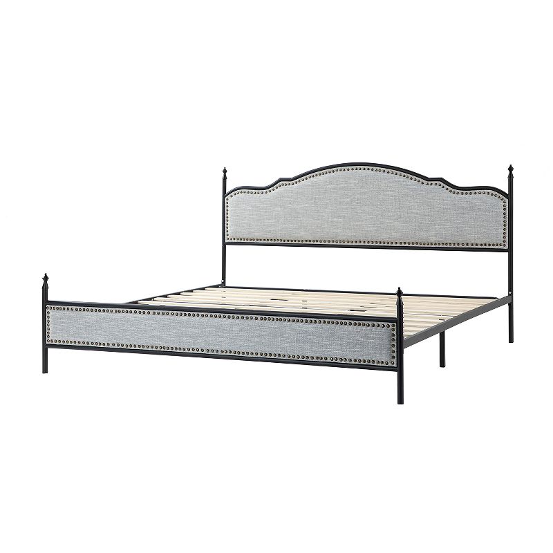 Hylario 78.2" Contemporary Platform Bed with Headboard and Footboard | ARTFUL LIVING DESIGN, 3 of 11