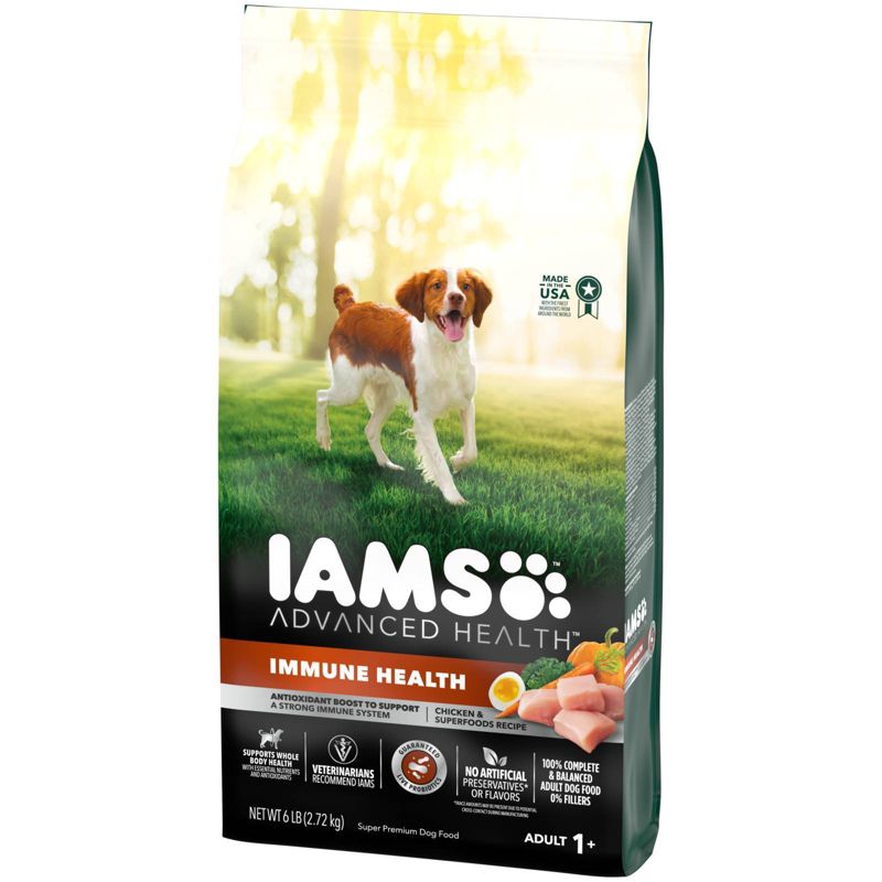 IAMS Advanced Health Immunity with Chicken and Grain Dry Dog Food - 6lbs, 4 of 8
