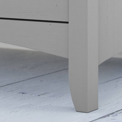 Cape Cod Gray Mobile 2 Drawer Legal Size File Cabinet