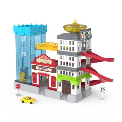 Driven Pocket Series Vehicle Playset - Parking and Building