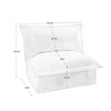 NicBex Couches for Living Room Single Deep Seat Sofa Couch Fabric Slip-covered Armchair with 1 Big Back Cushion and 2 Big Toss Pillows - 3 of 4