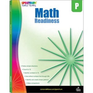 Math Readiness, Grade Pk - (Early Years) by  Spectrum (Paperback) - 1 of 1