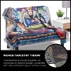 Disney-Pixar Villains, "Vile Villains" Woven Tapestry Throw Blanket, 48" x 60", Multi Color, 1 Count - 3 of 4